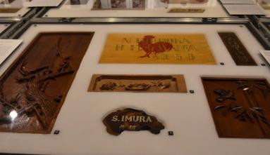 wood carvings from camp incarcerees